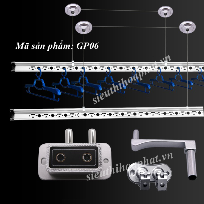 Giàn phơi thông minh GP06 1