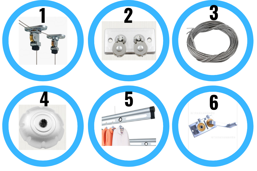 Giàn phơi thông minh GP06 3