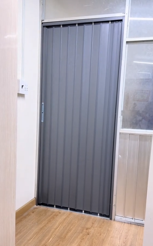 Cửa xếp lá nhôm cao cấp 5